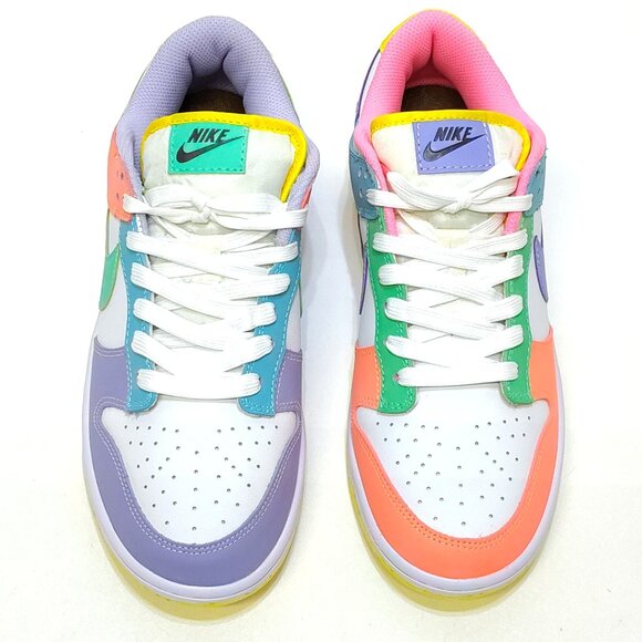 Nike Dunk Low SE Easter Candy Men 8.5 WMNS 10 Multi-Color DD1872-100 Wore Twice! - Picture 4 of 12